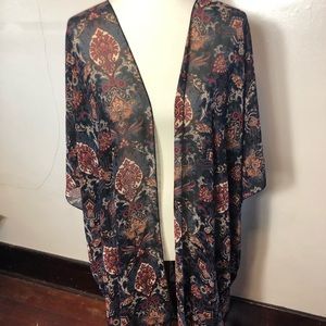 Paisley Design Kimono